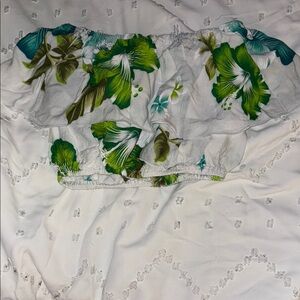 Tropical Off-Shoulder Top